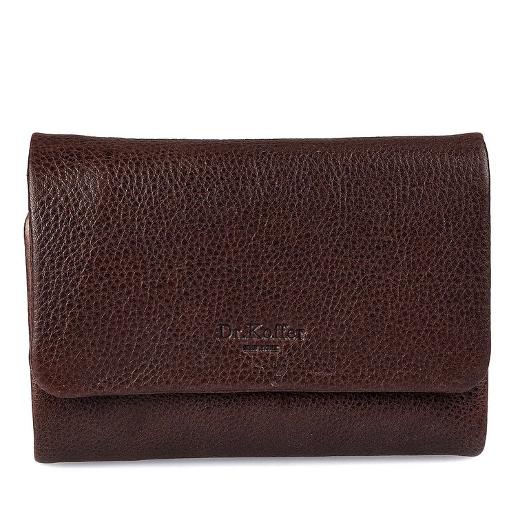Портмоне Dr.Koffer 15*10,5 см нат. кожа, коричневый