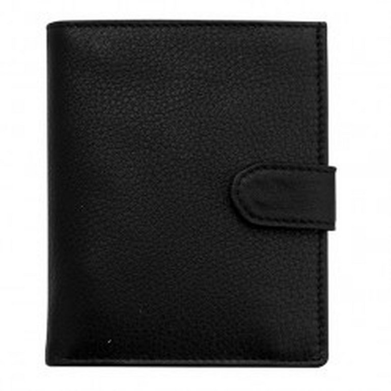 Портмоне Dr.Koffer 12*9,5см, нат. кожа, черный