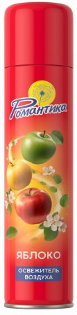 Освежитель воздуха Романтика "Яблоко", 300 мл.