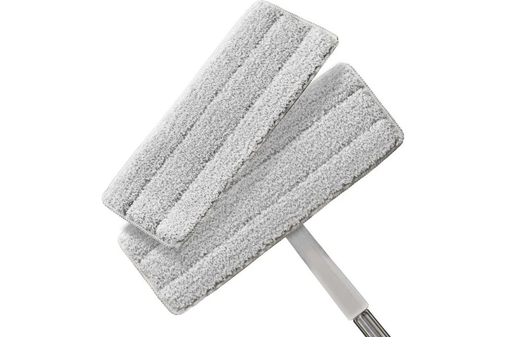 Моп для швабры ZETTER Premium (микрофибра) 40*12 см, карман/липучка, (набор 2шт)