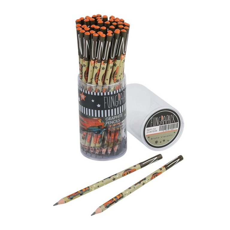 Карандаш ч/г HB с рис. трехгранный Bruno Visconti Fun "Машина"