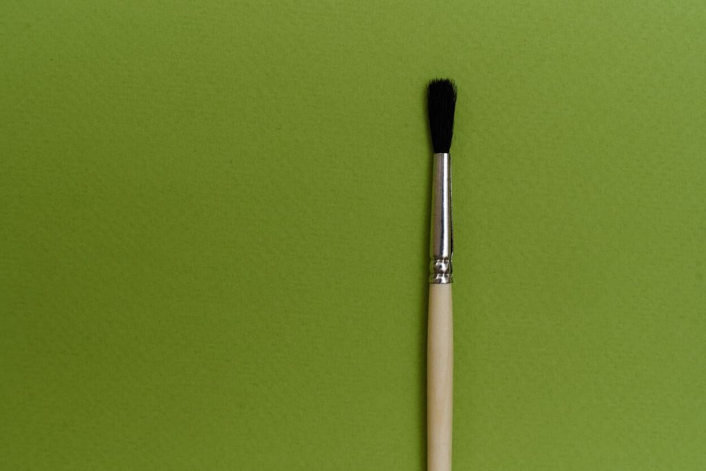 Кисть Белка № 1 круглая живописная Эдельвейс