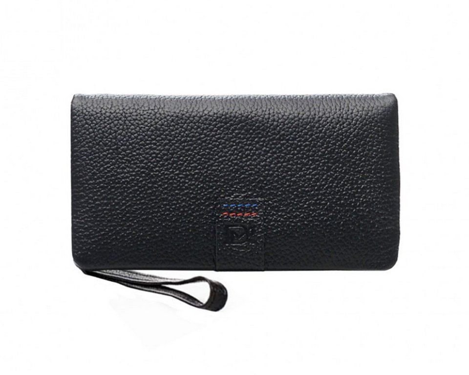 Портмоне D.Morelli женское "Павия-2" большое  нат. кожа, черное
