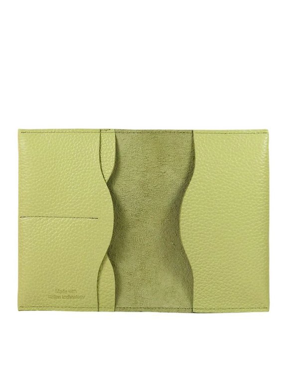 Обложка для паспорта D.Morelli "Монтана" нат. кожа, лимон