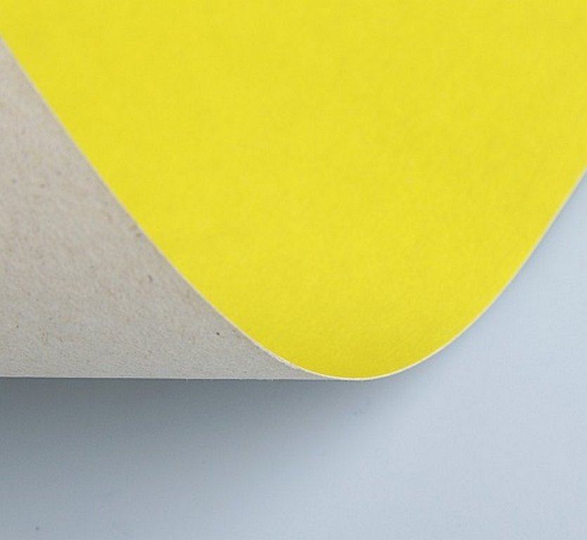 Картон плакатный 600*840 мм, 190 гр., желтый