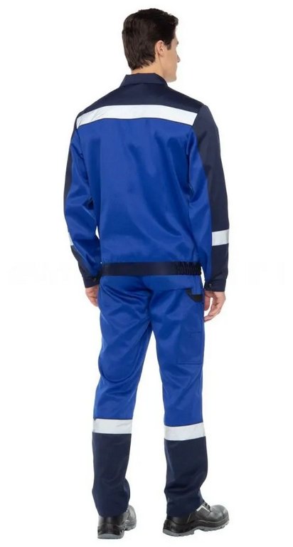 Спецодежда Костюм "Спецус" NEW полукомбинезон (василек/синий), р.48-50/3-4
