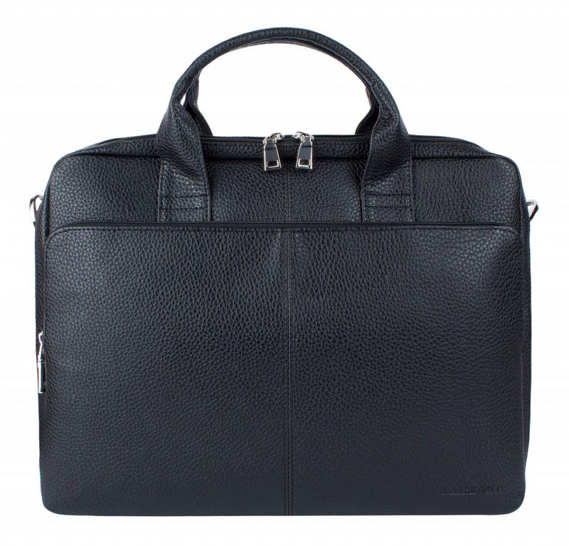 Сумка мужская Franchesco Mariscotti 27*30*7см искусст. кожа, черная