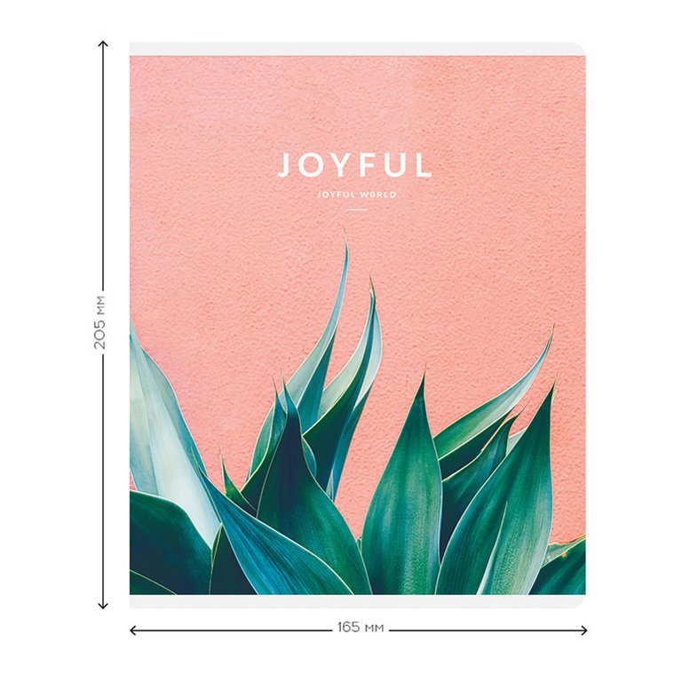 Тетрадь 80 лист кл. А5 на скрепке Greenwich Line "Joyful world", глянцевая ламинация, 70г/м2