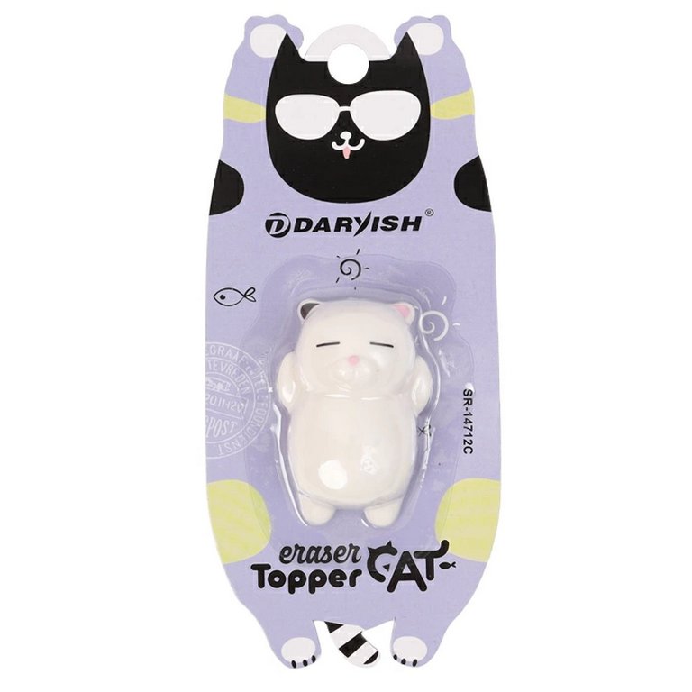 Ластик-насадка на карандаш "Котик" Darvish