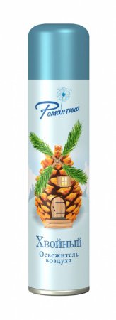Освежитель воздуха Романтика "Хвойный", 300 мл.