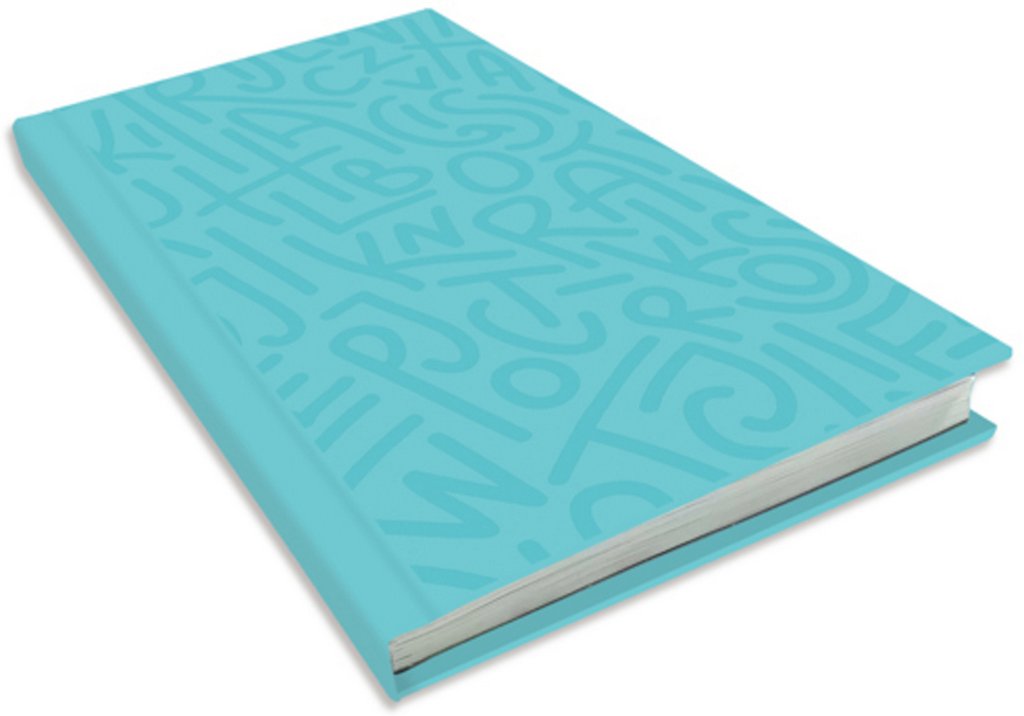 Записная книжка 100*205 мм "Delight Time" 80 л., обл. лам..картон, уф-лак, цвет лед