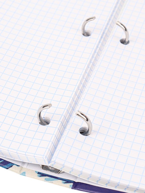 Тетрадь 120 лист кл. А4 на кольцах "ЛОВИ ВОЛНУ" тв. обл. Проф-Пресс