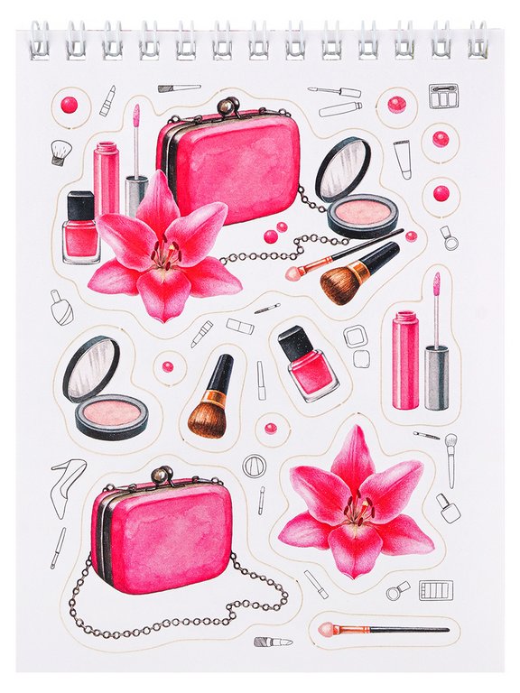 Набор наклеек 150 шт "Мои штучки" 16л., А6, MILAND