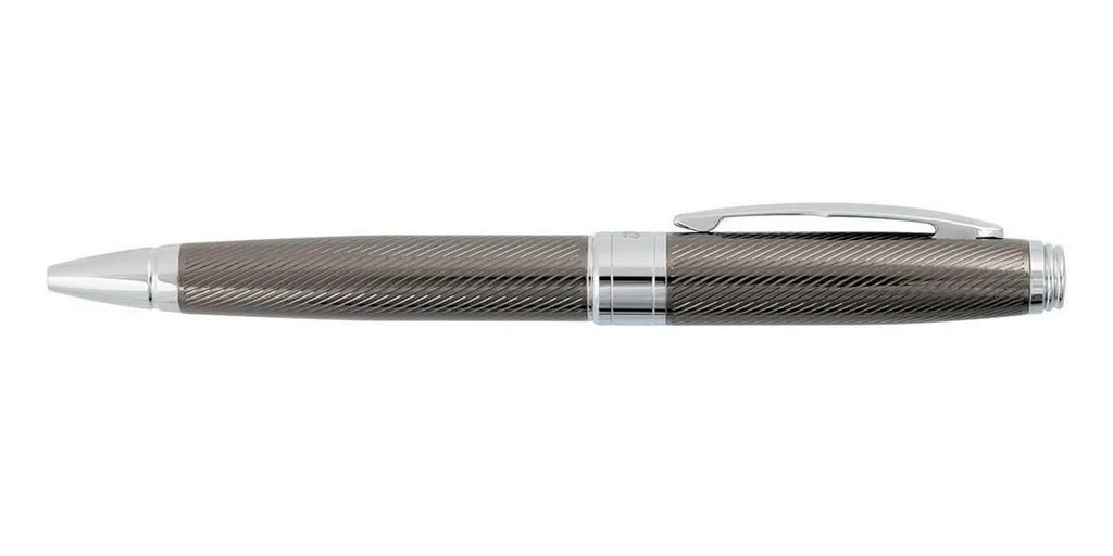 Ручка шариковая Kinotti "Alberti" подар.футляр, синяя 1мм (стерж.98мм тип Parker)
