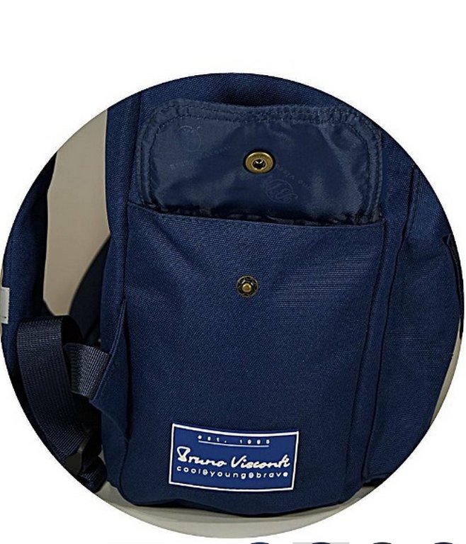 Рюкзак молодежный мужской Bruno Visconti "SCAN" синий