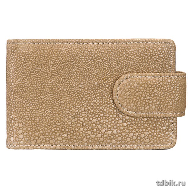 Визитница Dr.Koffer 11*7см на 48 визиток, бежевый