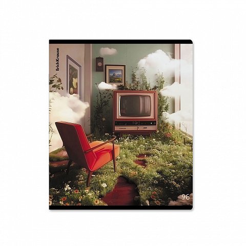 Тетрадь 96 лист кл. А5 на скрепке "Dream Home" 5 ВИДОВ