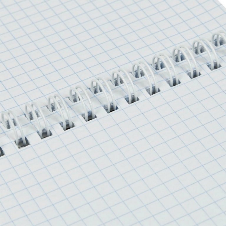 Блокнот А4  60л., 210*297 мм, на гребне, синий