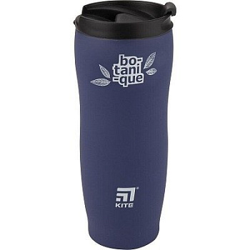 Термостакан 410 мл Kite "Botanique" синий