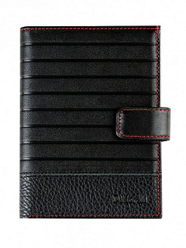 Бумажник водителя D.Morelli "Амадей" с отделением для купюр,  нат. кожа, черный