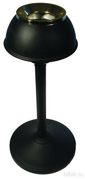 Пепельница напольная разборная, черная, h 650мм, d 320мм