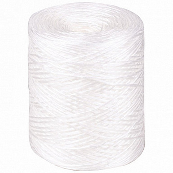 Шпагат полипропилен. длина 500 м, диаметр 1,6 мм, вес 0,5 кг, 1000 текс белый OfficeSpace