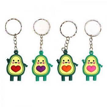Брелок "Авокадо " ассорти (резина)
