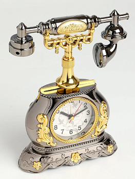 Часы-будильник настольные "Телефон" 17*25*6,3 см