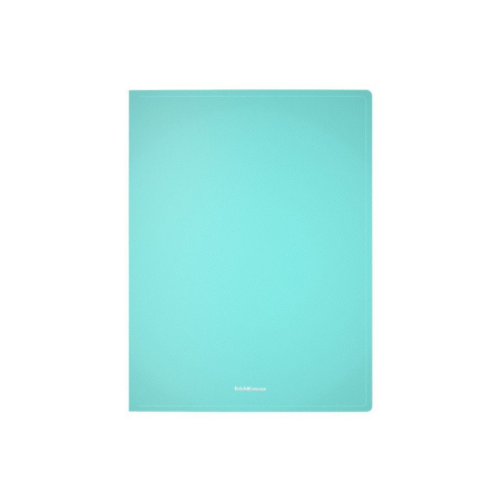 Папка на 4-х кольцах А4 24 мм пластик ErichKrause Matt Pastel, ассорти