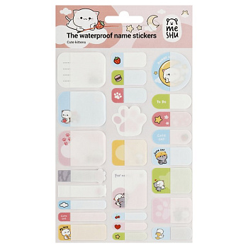 Наклейки для маркировки "Cute kittens" 11,5*20 см MESHU