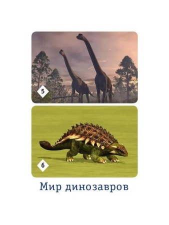 Игра настольная  Мемо "Мир динозавров" (5+) Нескучные игры