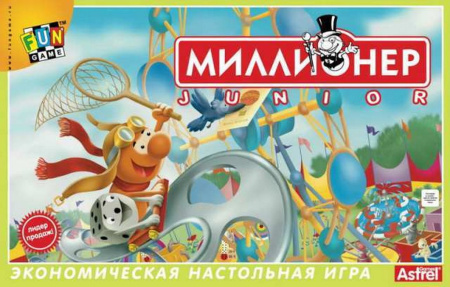 Игра настольная  Экономическая .6+ "Миллионер Junior" Origami