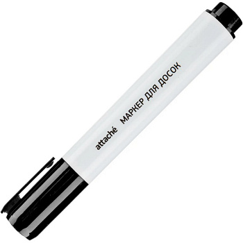 Маркер для доски Attache 5мм черный круглый