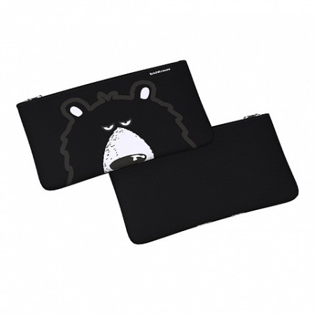Пенал  универсальный настольный ErichKrause Light "Black Bear" 22x12 см