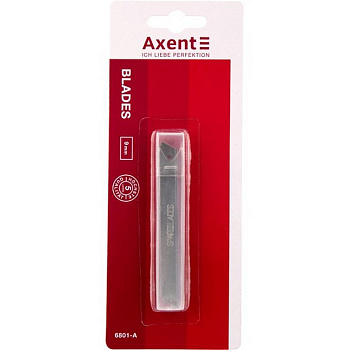 Лезвия запас. для ножей (м) 0,9 см 10 шт/уп Axent