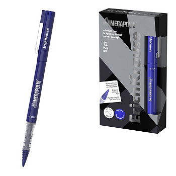 Роллер ErichKrause Megapolis Stick (1мм), синий