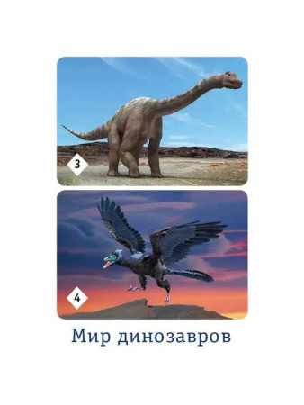 Игра настольная  Мемо "Мир динозавров" (5+) Нескучные игры