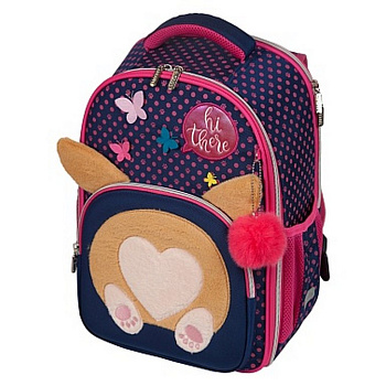 Рюкзак каркасный для девочки deVENTE "Next  Move On" 28*37*18м, 1000гр.