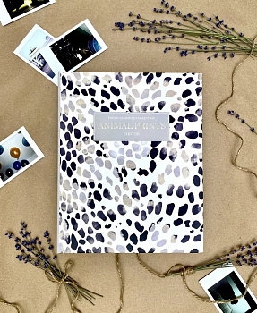 Фотоальбом 200 фото 10*15см "animal print. Шкурки 2" 23,5*17 см обложка картон, ПП карман