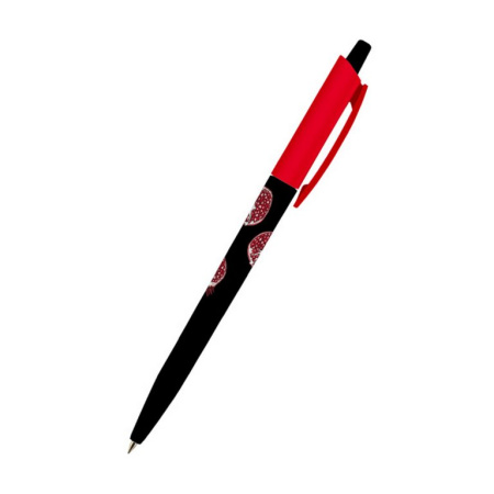 Ручка шариковая авт. с рис. Bruno Visconti HappyClick "Гранат" синяя (линия 0,5мм)