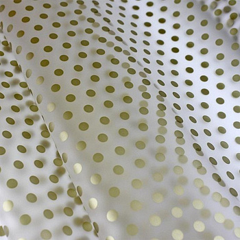 Пленка упаковочная в ролике 70см*20м матовая 200гр. Горох зол.