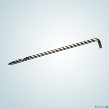 Игла для ниткошвейной машины, с крючком и коленом SX01A