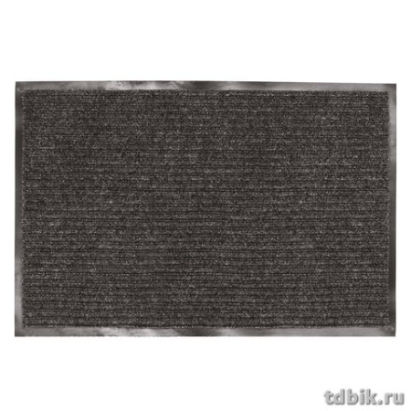 Коврик придверный влаго-грязезащитный черный 120*150см, ворс 7мм