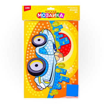 Аппликация из ЭВА "Машинка" А4 Lori