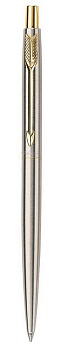 Ручка шариковая Parker Classic SS GT, синяя, 1,0мм, кнопоч, подар. упак.