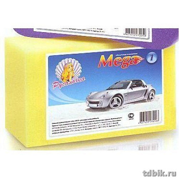 Губка для автомобиля Русалочка Мега, поролон