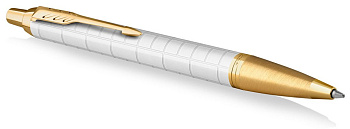 Ручка шариковая Parker IM Premium Pearl GT M
