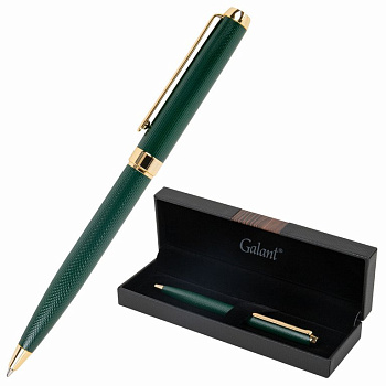 Ручка шариковая Galant "Ando Emerald" корпус изумрудный с золот, синяя 0,7мм