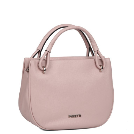 Сумка женская FABRETTI 27х20х12 см, нат. кожа, розовый