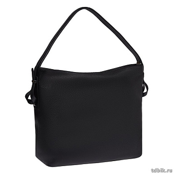 Сумка женская Dr.Koffer 35*32*15 см, нат. кожа, черная